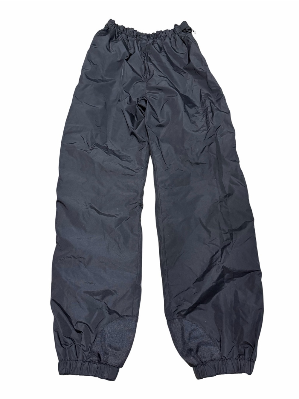 Vintage Women's Columbia Sportswear Black Full-Zip Snow/Rain Pants | Large